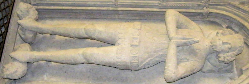 Germany Altenberg Cathedral Gebhard I von Julich 1360 and wife Countess Margarete von Berg 1389